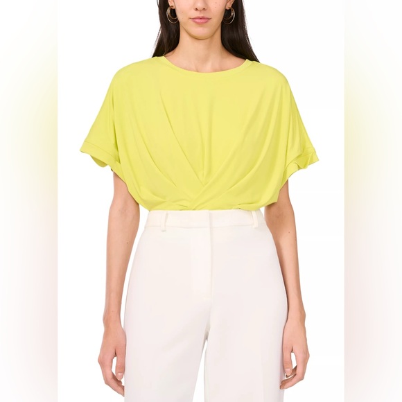 Vince Camuto Tops - Brand New Vince Camuto Women's Dolman Sleeve Lime Green Top, Size Medium, NWT